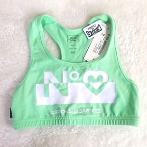 Crooks & Castles Mint XS Sports Bra